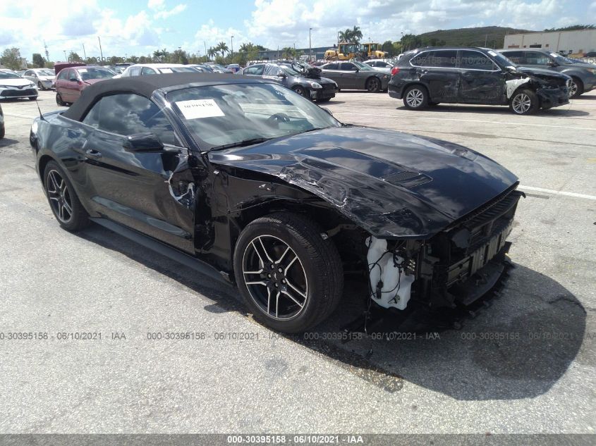 2020 FORD MUSTANG ECOBOOST VIN: 1FATP8UHXL5189888