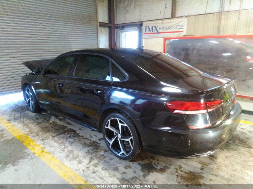 2020 VOLKSWAGEN PASSAT 2.0T R-LINE VIN: 1VWMA7A30LC016926