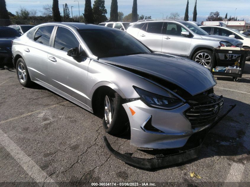 2022 HYUNDAI SONATA SE VIN: 5NPEG4JA3NH143017