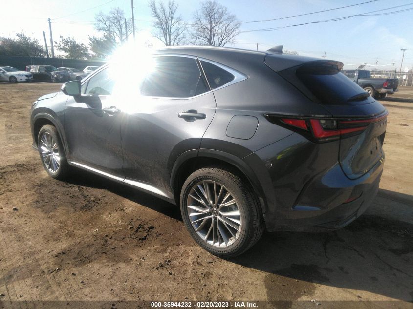 2022 LEXUS NX NX 350H PREMIUM VIN: JTJGKCEZ2N5002275
