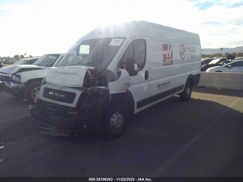 2021 RAM PROMASTER CARGO VAN VIN: 3C6MRVJG6ME568032