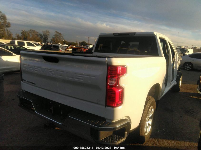 2022 CHEVROLET SILVERADO 1500 CUSTOM VIN: 1GCPABEKXNZ533882