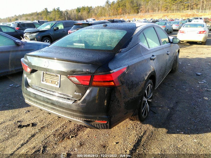 2022 NISSAN ALTIMA 2.5 SR VIN: 1N4BL4CWXNN373117