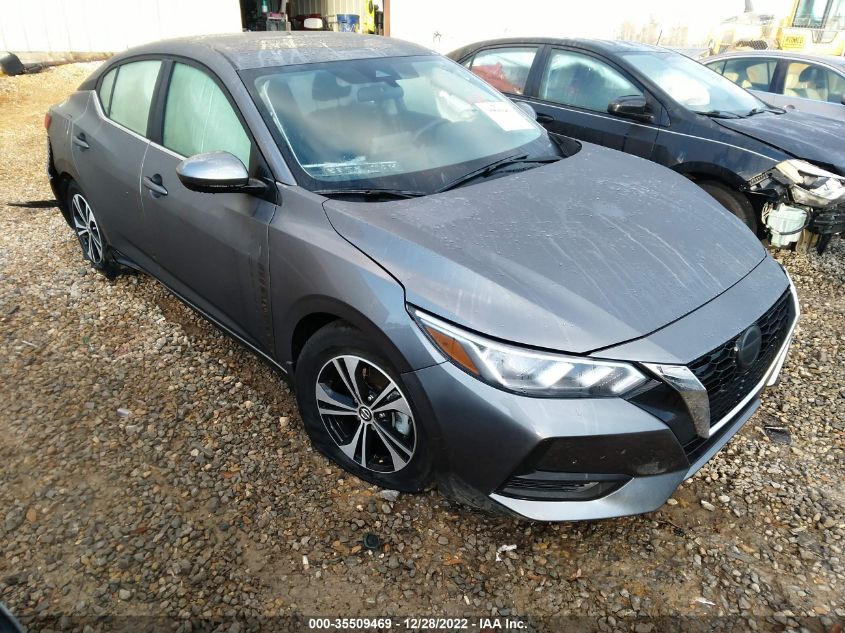 2022 NISSAN SENTRA SV VIN: 3N1AB8CV5NY294841