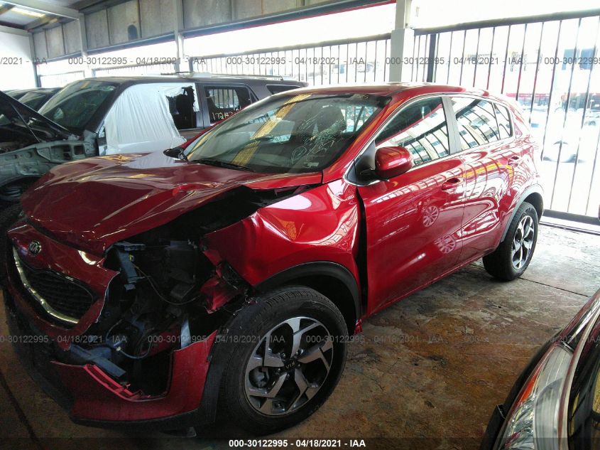 2020 KIA SPORTAGE LX VIN: KNDPM3ACXL7701265