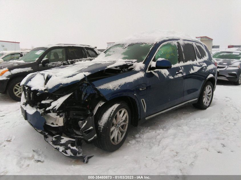 2022 BMW X5 XDRIVE45E VIN: 5UXTA6C0XN9L01272