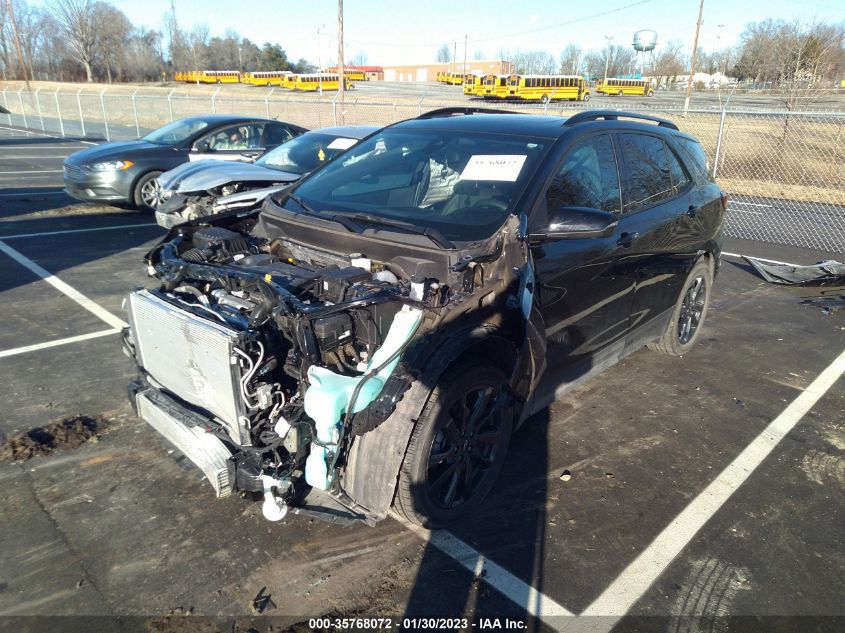 2022 CHEVROLET EQUINOX RS VIN: 2GNAXMEV6N6102632