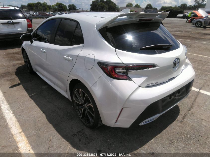 2022 TOYOTA COROLLA HATCHBACK XSE VIN: JTNA4MBE3N3162540