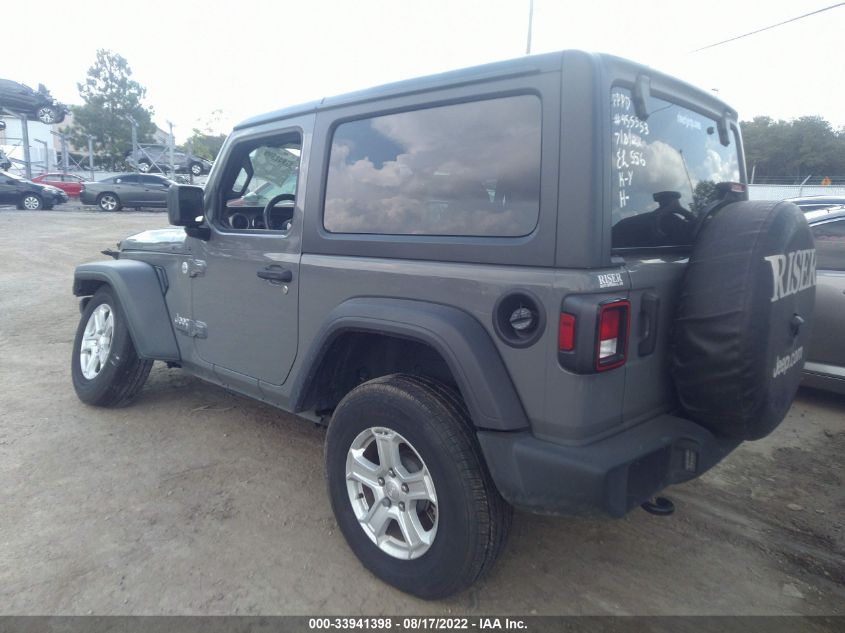 2021 JEEP WRANGLER SPORT S VIN: 1C4HJXAG6MW655285