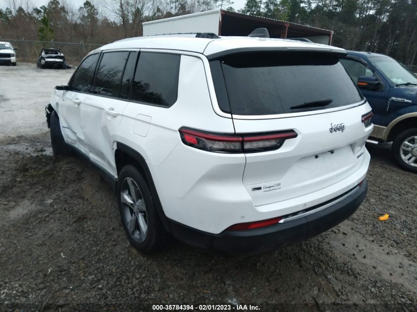 2021 JEEP GRAND CHEROKEE L LIMITED VIN: 1C4RJJBG7M8175938