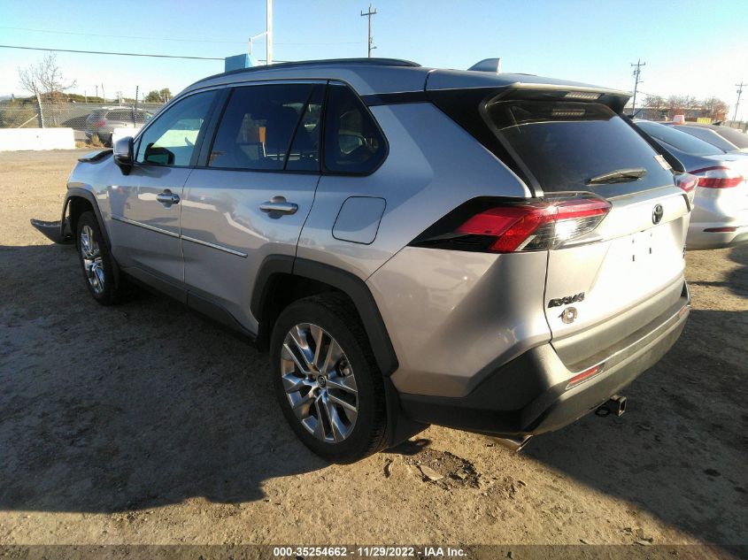 2020 TOYOTA RAV4 XLE PREMIUM VIN: 2T3A1RFV0LW111463