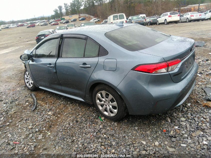 2022 TOYOTA COROLLA LE VIN: JTDEPMAE7N3006516