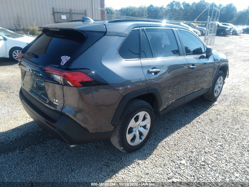 2021 TOYOTA RAV4 LE VIN: 2T3F1RFV5MC203449