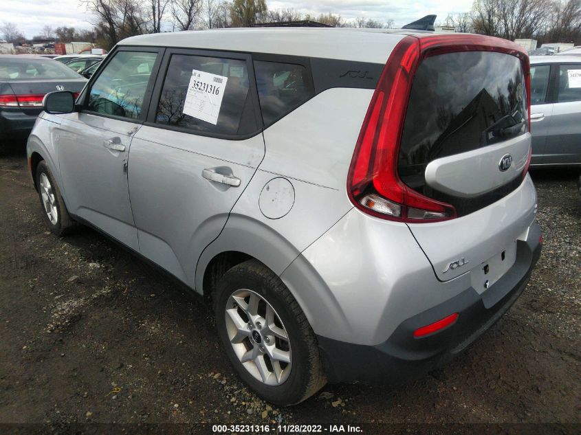 2021 KIA SOUL S VIN: KNDJ23AU6M7740456