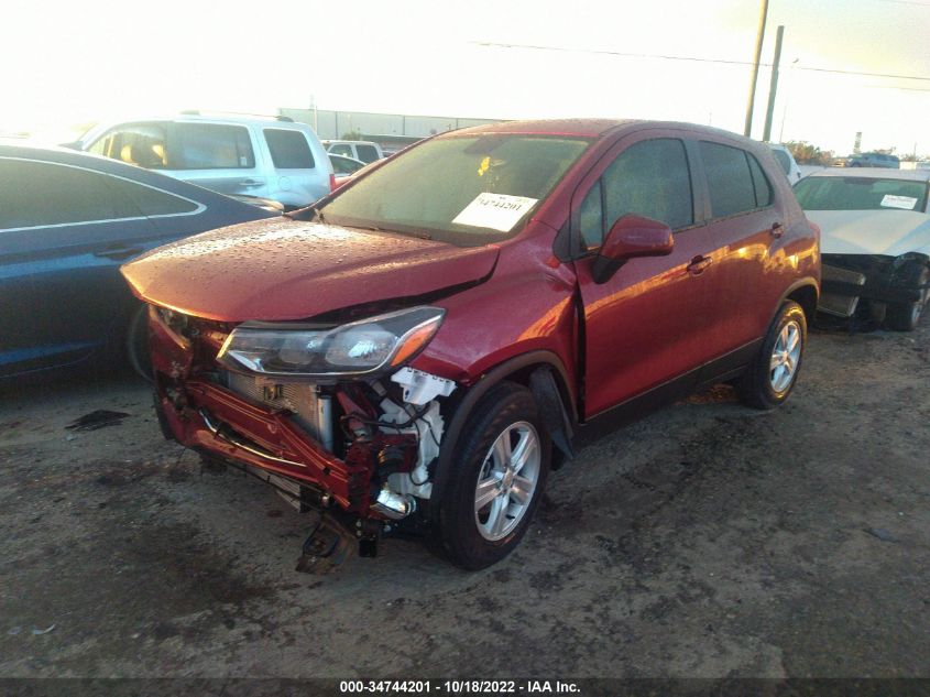 2022 CHEVROLET TRAX LS VIN: KL7CJNSM7NB512905