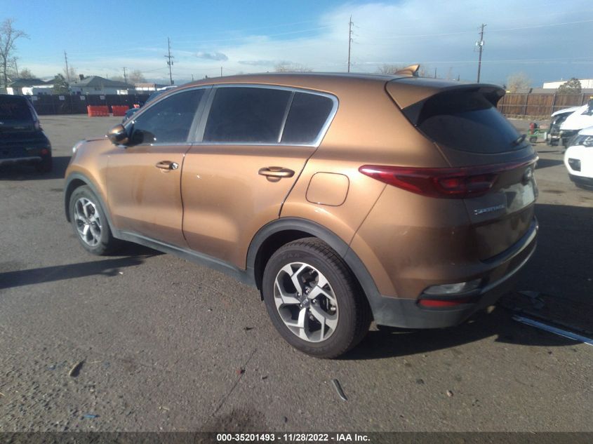 2021 KIA SPORTAGE LX VIN: KNDPM3AC9M7901491
