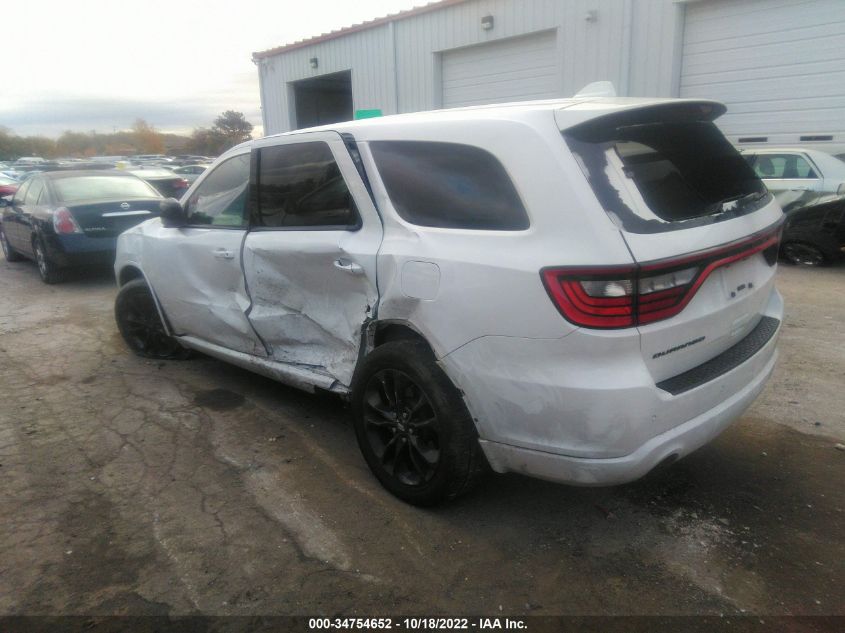 2021 DODGE DURANGO GT VIN: 1C4RDJDG3MC792786
