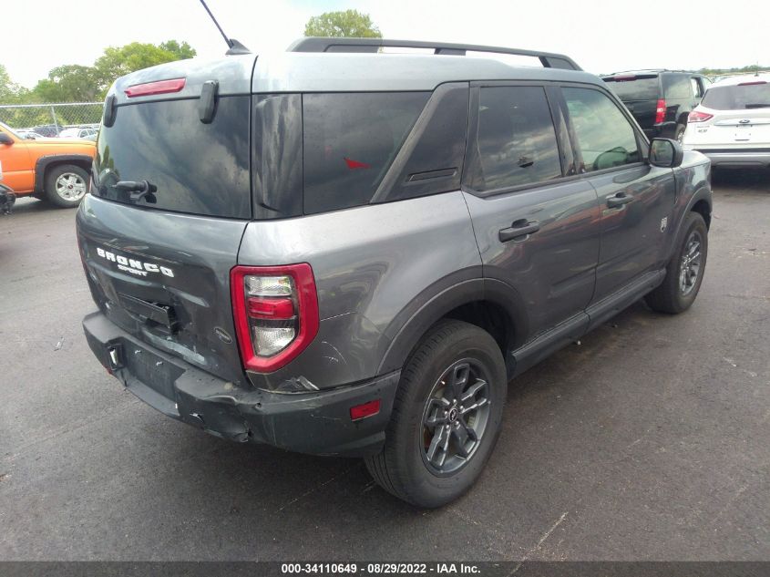 2021 FORD BRONCO SPORT BIG BEND VIN: 3FMCR9B60MRA19173