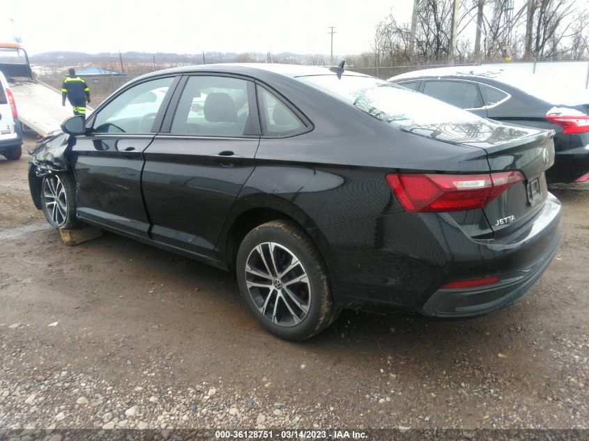 2022 VOLKSWAGEN JETTA SPORT VIN: 3VWBM7BU9NM030492