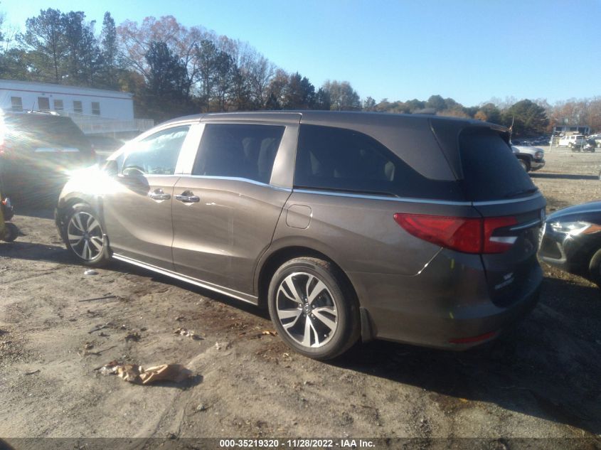 2022 HONDA ODYSSEY TOURING VIN: 5FNRL6H86NB021844