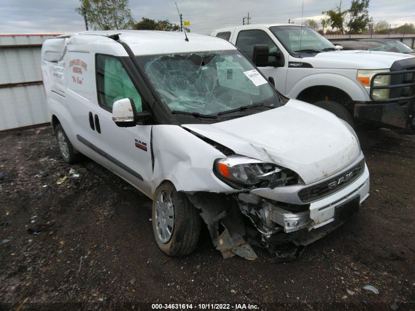 2021 RAM PROMASTER CITY TRADESMAN SLT VIN: ZFBHRFBB1M6V75112