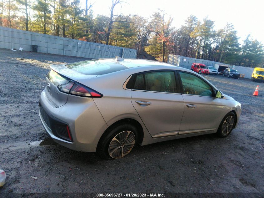 2021 HYUNDAI IONIQ PLUG-IN HYBRID SEL VIN: KMHC75LD8MU261410