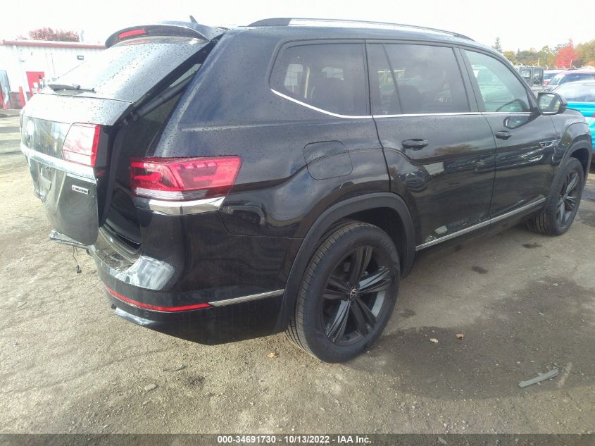 2022 VOLKSWAGEN ATLAS 3.6L V6 SEL R-LINE VIN: 1V2AR2CAXNC513674