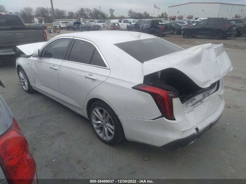 2021 CADILLAC CT4 LUXURY VIN: 1G6DA5RK7M0117566