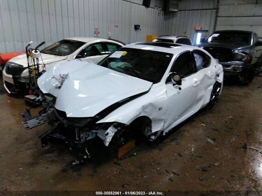 2022 LEXUS IS IS 350 F SPORT VIN: JTHGZ1E20N5025008