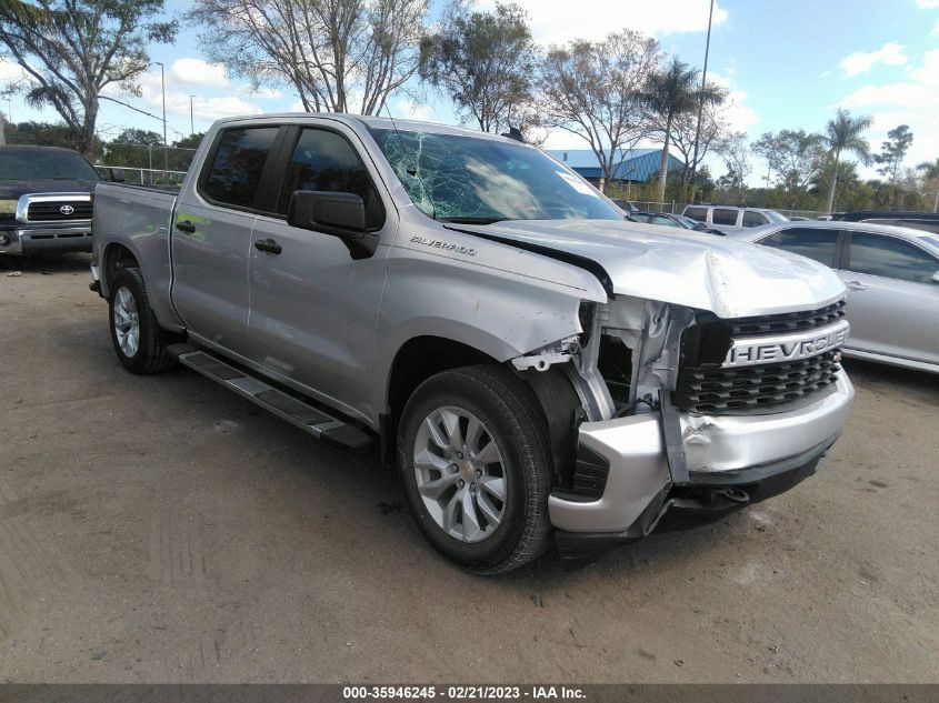 2022 CHEVROLET SILVERADO 1500 LTD CUSTOM VIN: 3GCPWBEK2NG139407