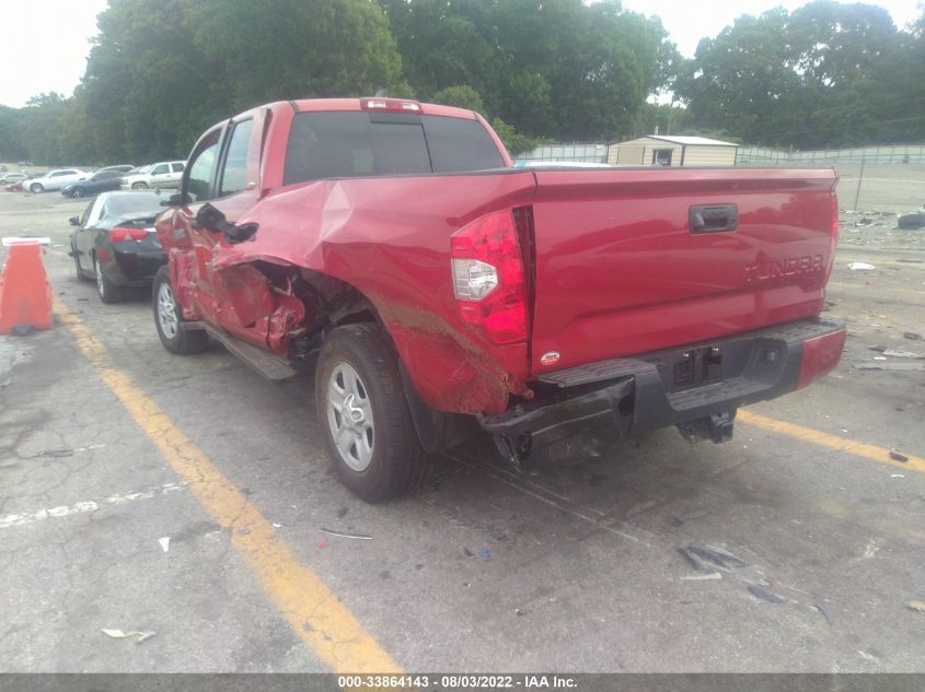 2021 TOYOTA TUNDRA 2WD SR/SR5 VIN: 5TFRY5F19MX299644