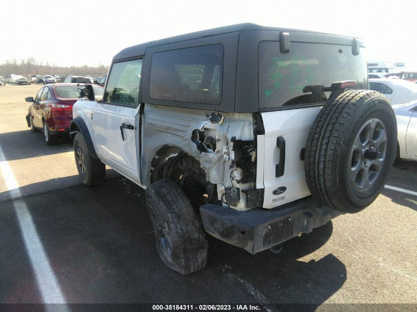 2022 FORD BRONCO BASE/BIG BEND VIN: 1FMDE5AH5NLA96696