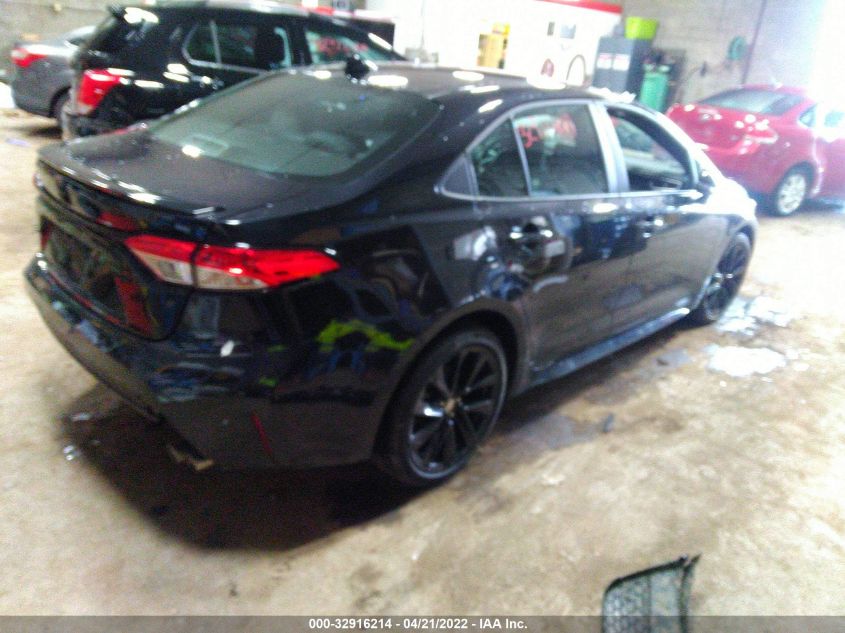 2021 TOYOTA COROLLA SE/NIGHTSHADE/APEX SE VIN: 5YFS4MCE6MP087863