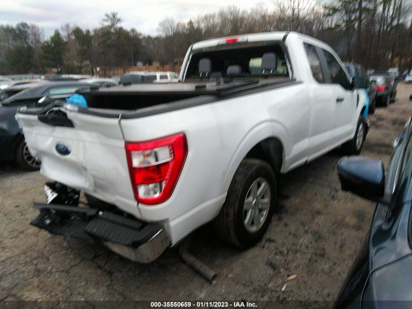 2022 FORD F-150 XL/XLT VIN: 1FTEX1CB0NKD32360