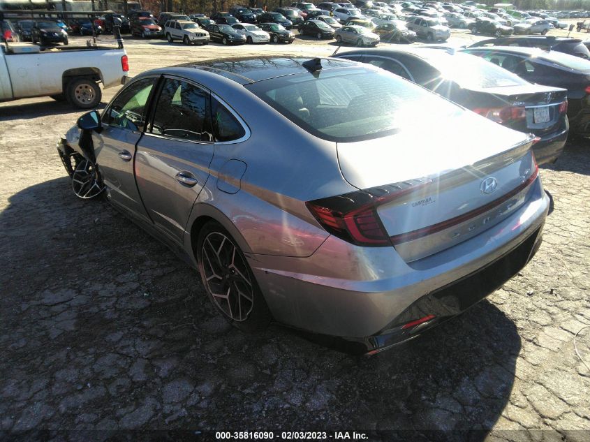2022 HYUNDAI SONATA N LINE VIN: 5NPEK4JC7NH146664