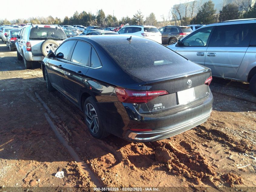 2022 VOLKSWAGEN JETTA SEL VIN: 3VWGM7BU9NM001645