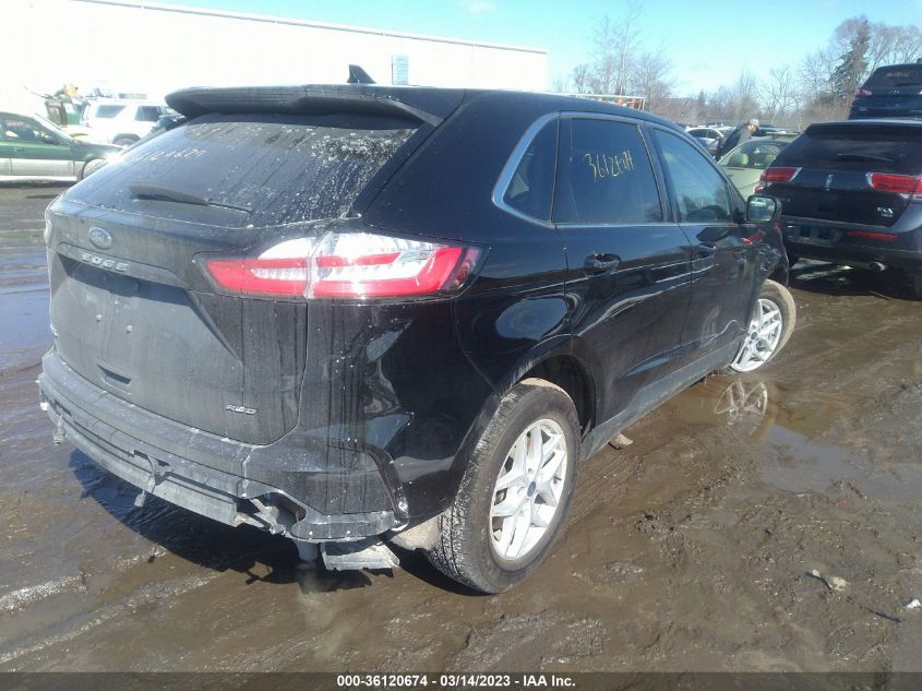 2022 FORD EDGE SEL VIN: 2FMPK4J92NBA00337