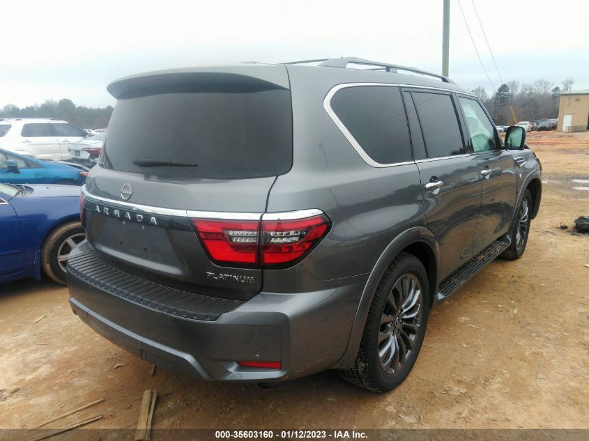 2022 NISSAN ARMADA PLATINUM VIN: JN8AY2DB0N9810305