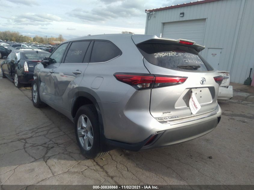 2020 TOYOTA HIGHLANDER LE VIN: 5TDBZRBH6LS048853