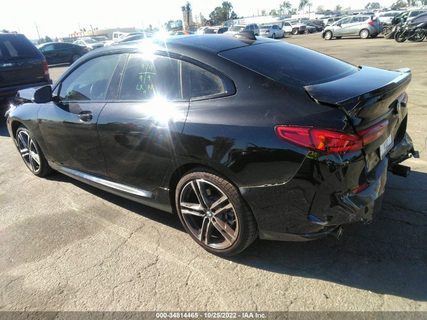 2022 BMW 2 SERIES 228I VIN: WBA53AK06N7K72824