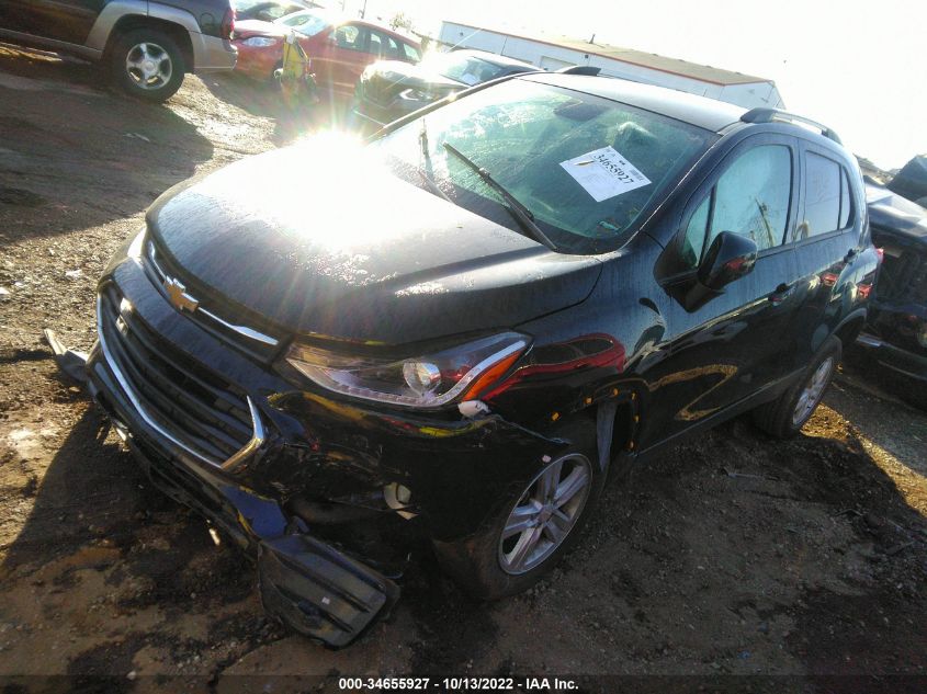 2021 CHEVROLET TRAX LT VIN: KL7CJPSB7MB355434