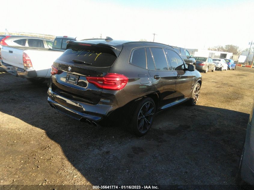 2021 BMW X3 M VIN: 5YMTS0C06M9F37227