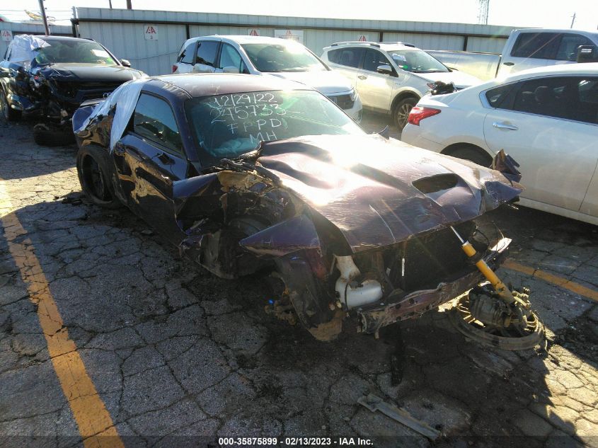 2022 DODGE CHALLENGER R/T VIN: 2C3CDZBTXNH245733