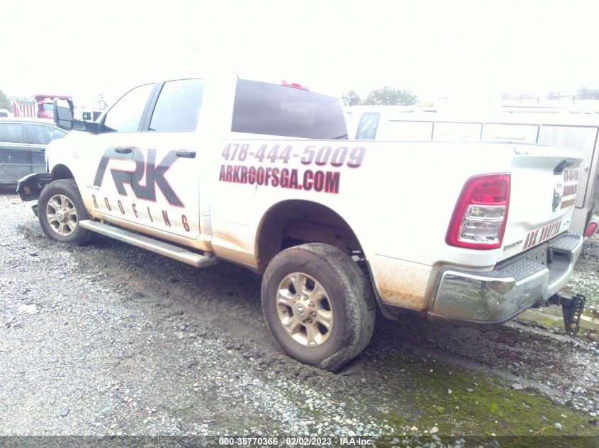 2022 RAM 2500 BIG HORN VIN: 3C6UR5DL0NG340476