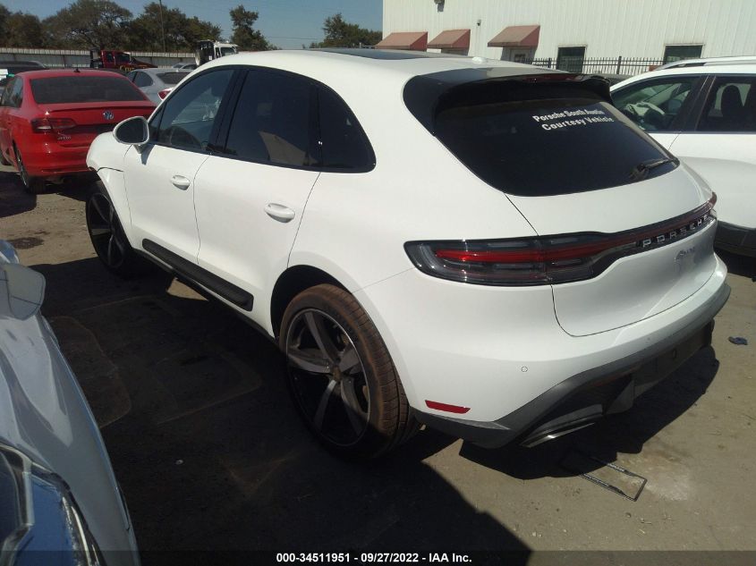 2022 PORSCHE MACAN VIN: WP1AA2A57NLB06974