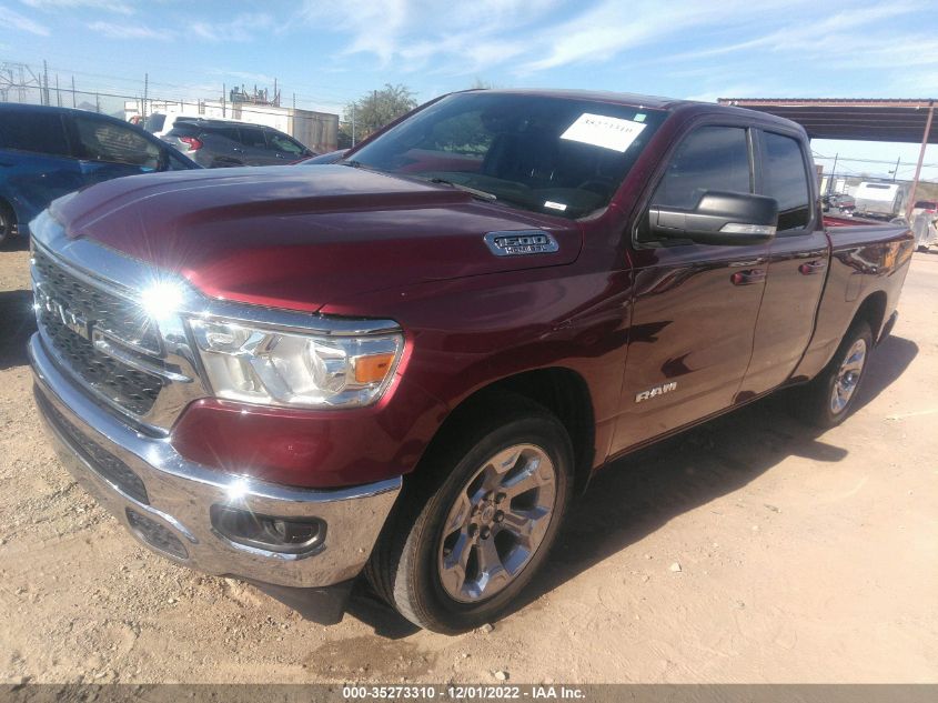 2022 RAM 1500 BIG HORN VIN: 1C6RREBT0NN231385