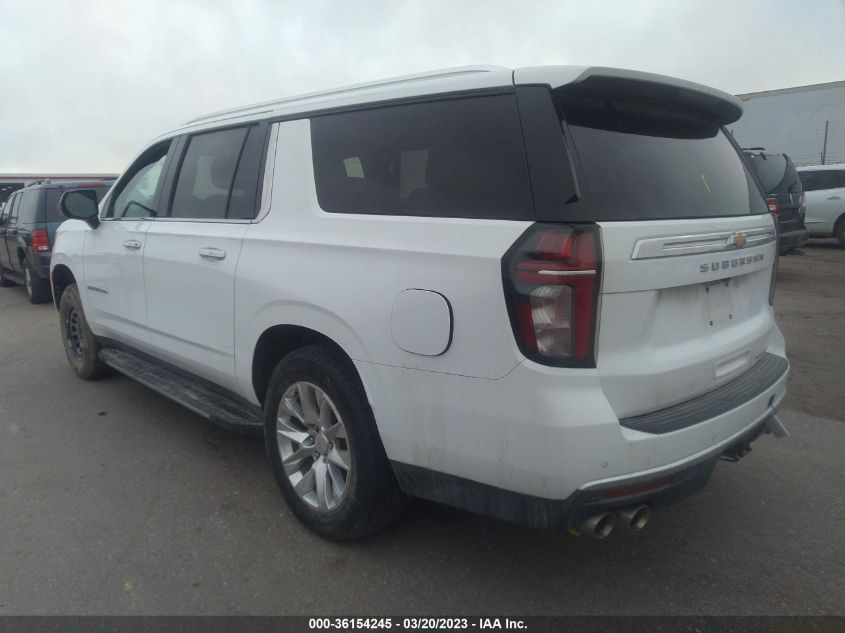2022 CHEVROLET SUBURBAN PREMIER VIN: 1GNSKFKD1NR136573