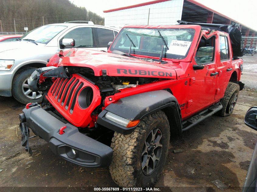 2021 JEEP WRANGLER UNLIMITED RUBICON VIN: 1C4HJXFN0MW513909