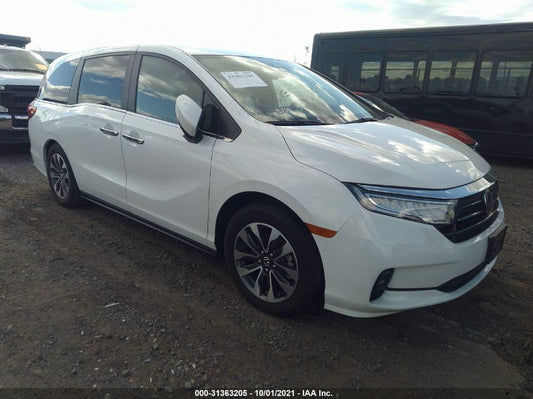 2021 HONDA ODYSSEY EX-L VIN: 5FNRL6H72MB003265