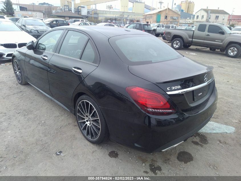 2021 MERCEDES-BENZ C-CLASS C 300 VIN: W1KWF8DB1MR648389